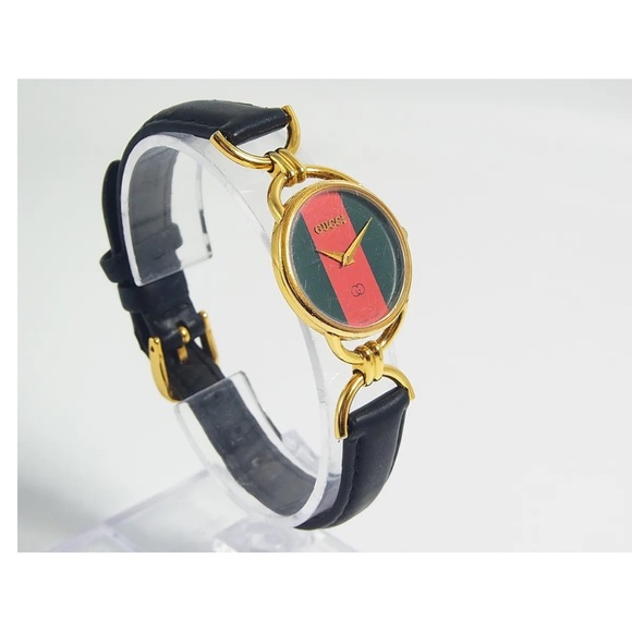 Sold Gucci 6000L Sharry Shelly Dilal 25mm Ladies Women's Swiss Qz Watch Working - Picture 2 of 16